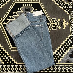 Forte Dei Marmi Light Blue Heavy Jeans Size 26